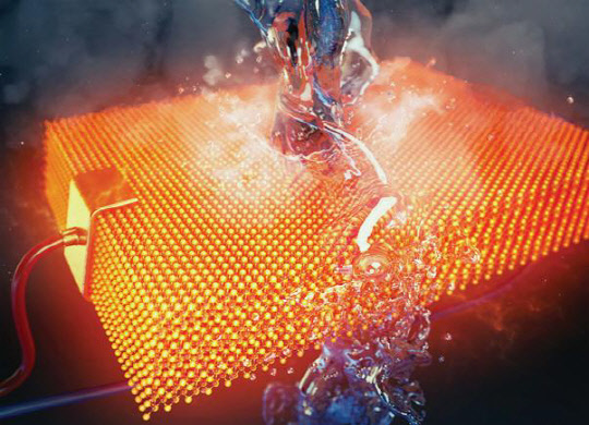 나노종합기술원은 '차세대 신소재 물질'로 주목받고 있는 맥신의 산화 저항성을 고온 열처리 방법으로 극복해 상용화를 앞당기는 기술을 개발했다.  나노종합기술원 제공